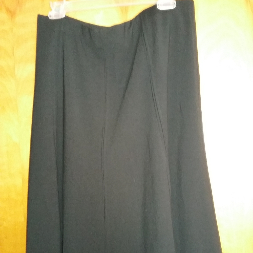 Black Knit Skirt